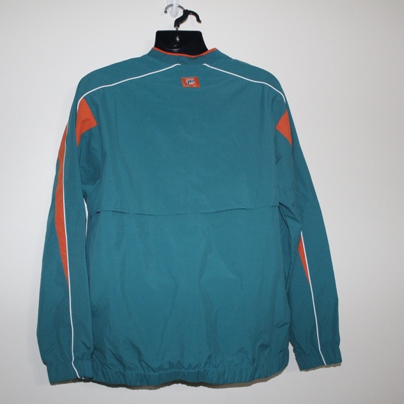 NFL Windbreaker Pullover Dolphins Men's Large - Picture 3 of 5